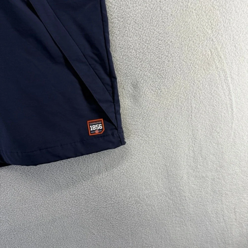 Auburn Tigers Windbreaker jacket Men's 2XL Blue Quarter Zip Pullover Team Player